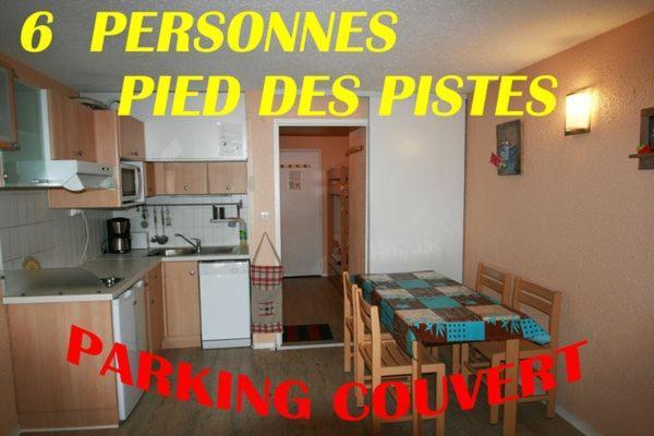Appartement Au Pied Des Pistes La Mongie Exterior foto